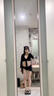 邦帛世泳衣女夏比基尼四件套辣妹性感显瘦海边度假泡温泉游泳分体泳装 性感比基尼四件套【黑色】 80-120 实拍图