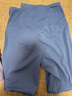徽昂运动套装女瑜伽服套装跑步健身服速干衣胸垫t恤拼接短袖长裤紫M 实拍图