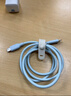 ANKER安克 充电线苹果mfi认证适用iphone11/12/13/14手机充电器3Atype-c转lightning快充数据线 1.8m蓝 实拍图
