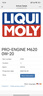 力魔（LIQUI MOLY）德国原装进口 PRO-ENGINE专业M620全合成机油 0W-20 C5 1L 实拍图