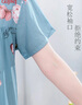古今（GUJIN）春夏新品家居服睡裤中老年妈妈睡衣女棉绸宽松大码薄款套装2XL 实拍图
