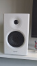 漫步者（EDIFIER）MR4 有源监听2.0音箱  HIFI音质 多媒体电脑电视音响 桌面音响 白色 实拍图