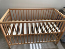 林氏家居婴儿床拼接大床榉木床多功能可移动宝宝床LS535婴儿床，0.6m*1.2m 实拍图