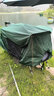 都格离地帐篷户外双人防暴雨免搭建野营加厚防晒露营垂钓野外帐篷雨棚 军绿色(双人210*120*140cm） 实拍图