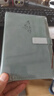 慢作 笔记本子a5笔记本会议记录本记事本皮面日记本商务软皮笔记本子厚学生高颜值笔记本文具可定制 【遇见美好】A5浅蓝（416页） 实拍图