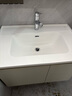 九牧（JOMOO）浴室柜 陶瓷一体盆智能抗菌洗脸盆柜组合冷灰80cm A2741-14LD-Z5 实拍图