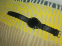ZNNCO 适用华为手表表带watch3/GT5/GT4/GT2/GT3/GT1/Pro/watch4荣耀Magic2商务皮革腕带 【22mm表带丨经典黑】46mm表盘通用Pro 实拍图