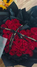 朵梓鲜花速递玫瑰花束送女朋友老婆生日礼物全国同城配送 33朵红玫瑰花束爱心 实拍图