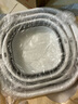 毕亚兹旅行折叠盆洗脸水盆出差家用宿舍塑料盆菜盆便携压缩收纳三件套 实拍图