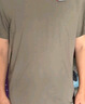 京东京造t恤男短袖男士t恤夏衣服男装白小T男女 苏超定制 卡其绿色 L 实拍图