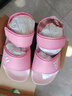 阿迪达斯（adidas）童鞋露脚趾儿童凉鞋夏季款男童女童魔术贴软底小大童沙滩鞋GW0344 IH3634 粉色 33 码/1uk/脚长20cm 实拍图