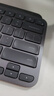 罗技（Logitech）大师系列 MX Keys Mini无线蓝牙键盘 高端办公智能背光 带接收器 商用版 石墨黑 实拍图