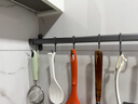 潜水艇（Submarine）厨房挂钩挂杆免打孔菜篮挂架壁挂多功能挂勺子铲子锅具收纳 B4【双杆】68cm10钩 实拍图
