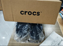 卡骆驰crocs洞洞鞋贝雅男鞋女鞋轻便耐磨一脚蹬拖鞋休闲鞋|10126 黑色-001 44 (280mm) 实拍图