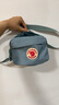 FJALLRAVEN北极狐男单肩包经典女斜挎包潮流腰包街头时尚23796-501天蓝色2L 实拍图