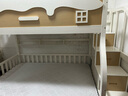 川兔·小屋上下床双层实木儿童床男孩女孩高低床上下铺公主成人子母床 梯柜款【送5cm床垫*2】 上铺宽115*下铺宽135 实拍图