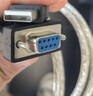 可思未来 usb转串口线rs232转9针串口母头 PLC考勤机com口USB转串口1.2米母头KS-D-UZC1 （340芯） 实拍图