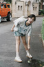 NUCELLE纽芝兰【沈月同款】法棍包包女2025新款波士顿通勤包保龄球单肩枕头女包 奶油白 时尚高端品牌送女友 实拍图