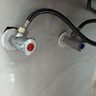 角阀全铜冷热卫生间马桶面盆洗衣机热水器 厨房水槽4分角阀套装 1冷1热 实拍图