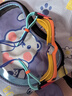 速比涛（Speedo）儿童泳镜云感2.0Biofuse柔韧舒适青少年防雾镀膜泳镜通用 橘/蓝 实拍图