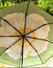 蕉下（beneunder）防紫外线遮阳伞三折双层黑胶晴雨伞防晒伞BM664月雾 实拍图