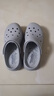 斯凯奇（Skechers）洞洞鞋女士夏季厚底外穿包头凉拖鞋透气软底拖鞋111127 实拍图