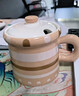 贝瑟斯陶瓷马克杯带盖喝水杯子复古咖啡杯泡茶杯早餐牛奶杯高颜值伴手礼 实拍图