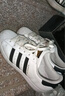 阿迪达斯adidas三叶草贝壳头SUPERSTAR男女休闲鞋EG4958 42.5码 实拍图