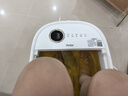 海尔（Haier）泡脚桶家用自动按摩洗脚盆京东自营恒温加热足浴桶银离子理疗抑菌高深桶足浴盆长辈礼物HQY-J341W 实拍图