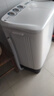 美的（Midea）洗衣机半自动双桶 MP8DS136 8kg大容量半自动洗衣机 二级能效 双桶双缸 以旧换新 家电国家补贴 实拍图