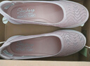 斯凯奇（Skechers）单鞋女鞋夏季透气舒适一脚蹬平底浅口轻便休闲鞋工作鞋100686 实拍图