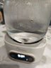 美的（Midea）花漾0胶水全玻璃全自动养生壶 办公室多功能煮茶壶 烧水壶恒温电热水壶煮茶器花茶壶1L YS10B101 实拍图