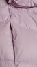 笛莎（DEESHA）童装女童轻薄羽绒服2025秋冬新款女宝宝短款三防轻盈保暖外套 雾紫 165 实拍图