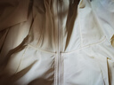 无印良品（MUJI）女式 防紫外线 拉链短款连帽衫夏季款硬核防晒服防晒衣BB12CC4S 象牙色 M 160/84A 实拍图