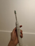飞利浦（PHILIPS）【肖战推荐】电动牙刷钻石3系 送男生/女友生日礼物 520礼物 微泡水流 HX5181/01皓月白 国家补贴 实拍图