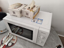 美的（Midea）快捷微波炉 家用小型 360°转盘加热 旋钮操控 易洁内胆（M1-L213B） 实拍图