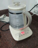 九阳（Joyoung）0胶水养生壶 1.5L煮茶器 玻璃花茶壶 316不锈钢烧水壶电热水壶 WY301 晒单实拍图