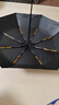 108骨雨伞自动男女折叠加大太阳伞晴雨两用伞防晒防紫外线遮阳伞 全自动【40根双龙骨晴雨伞】黑色 实拍图