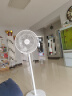 美的（Midea）【品质推荐】七叶轻音柔风电风扇/家用省电落地扇/台式电扇/广角摇头节能宿舍小型风扇 SAE35CA 实拍图