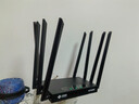联通中国联通移动随身行wifi6无线免插卡cpe便携式家用无限上网卡高速流量含5G千兆双频WiFi路由器链接 【4G黯羽驰网】8根增益天线+Type-C直连 实拍图