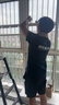 好太太（Hotata）晾衣架阳台手摇晾衣杆升降手动室内室外晒衣架家用晒衣架 D-1127 : 米兰白+2米四杆 实拍图