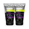 欧莱雅（LOREAL）男士洗面奶控油清痘深层清洁磨砂抗黑头角质氨基酸洁面乳男青少年 抗黑头洁面膏100ml+50mlx2 实拍图