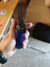 GALINER雪茄打火机防风充气款专用点艾灸点烟香神器加气体直冲耐用喷火枪 蓝色 1支 实拍图