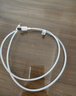 华为 5A数据线 USB Type-A 转 USB Type-C（白色） 1米 AP71  实拍图