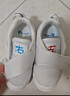 kids.ing幼儿园室内鞋春秋网面鞋透气运动休闲鞋小白鞋宝宝鞋 白色 26码 实拍图