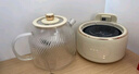World Kitchen康宁养生壶 全玻璃恒温壶煮茶壶煮茶器1L 办公室热牛奶神器保温壶家用花茶壶烧水壶电热水壶煮水壶 【茶漏款】+全玻璃盖子 1L 实拍图