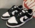 NIKE耐克DUNK LOW(GS)中大童运动鞋女鞋春夏黑白熊猫CW1590-100 39 实拍图