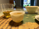 钰铨龙门 手绘江南水乡云雅杯 德化羊脂玉瓷素烧品茗杯陶瓷个人杯礼盒装 云雅杯-孤舟映画 80ml 实拍图