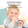 欣格 婴儿拨浪鼓可啃咬0-6个月婴幼儿玩具0-1岁宝宝安抚早教抓握训练手摇鼓玩具中国风牙胶摇铃 国潮拨浪鼓鹿 实拍图