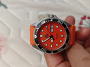 ORIENT双狮手表全自动机械表200米防水 橙盘时尚水鬼男表 情人节礼物 实拍图